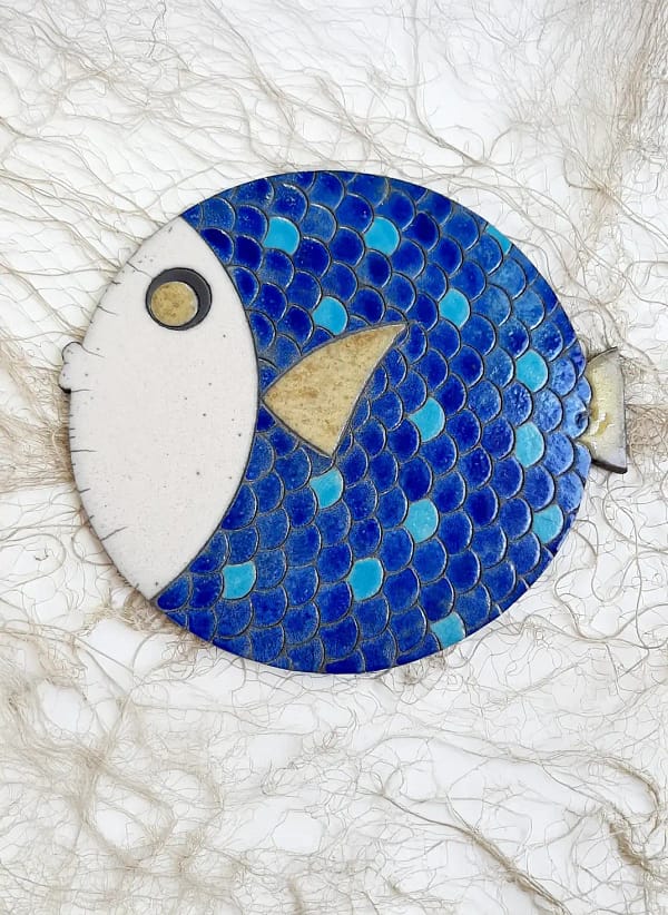 Dessous de plat en Raku – Élégance artisanale pour la table